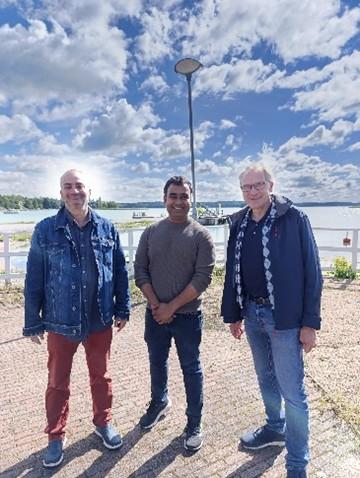 Snehasis returned from Turku