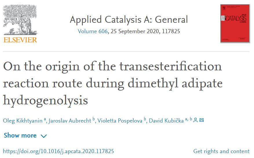 New published article 